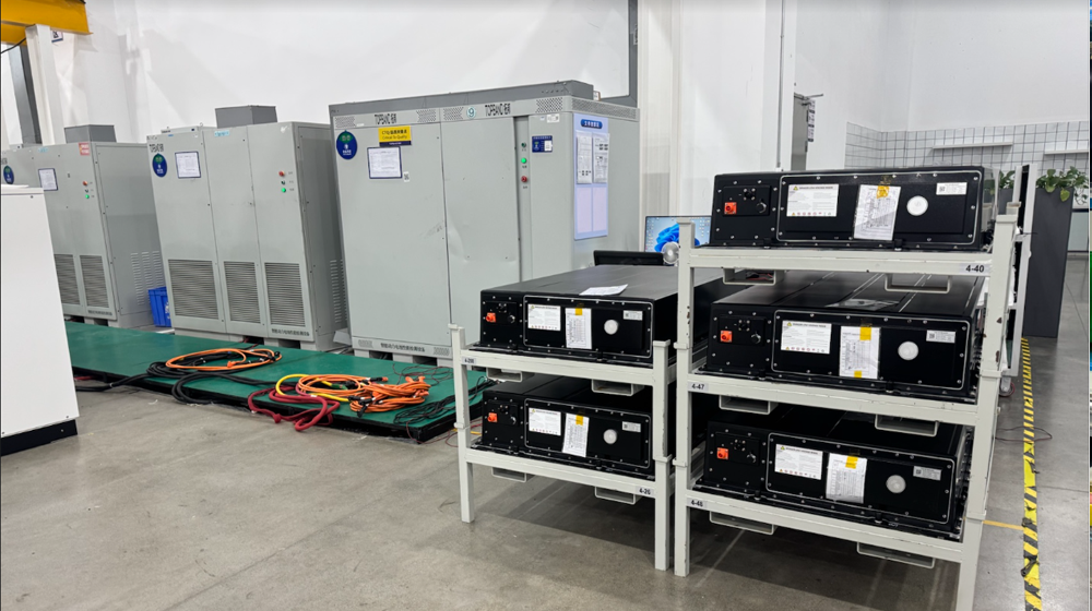 Battery storage warehouse