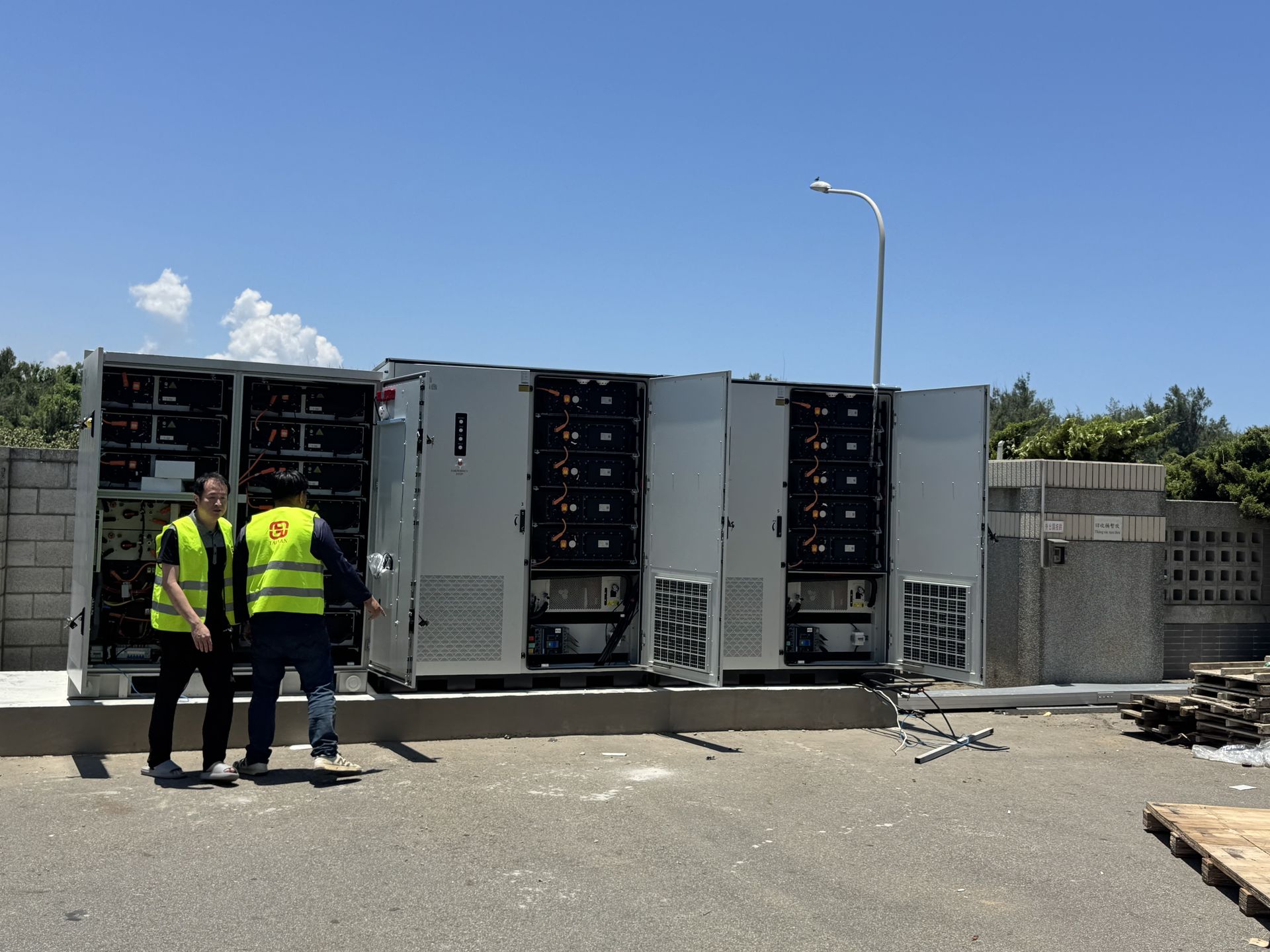 3132kWh-1500kW Taiwan BESS