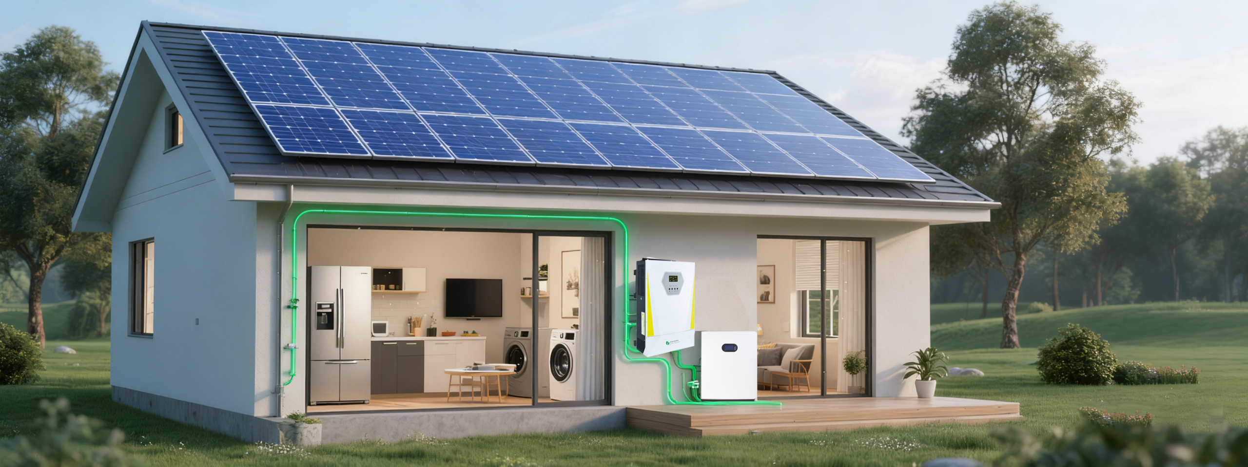 Wall-mounted Haushalts-Energiespeicher System
